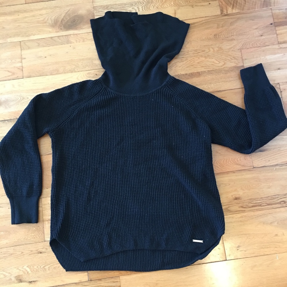 Michael Kors black knit sweater